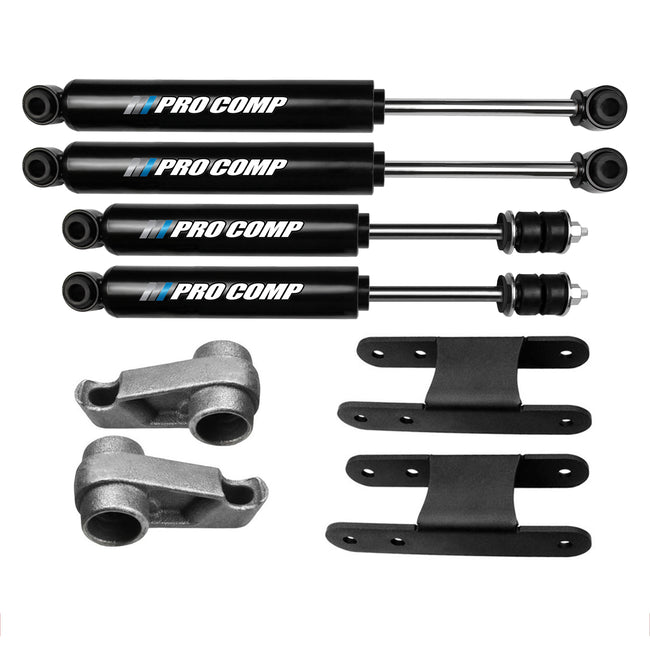 2" Lift Kit Fits 2009-2012 Chevy Colorado w/ Pro Comp Shocks