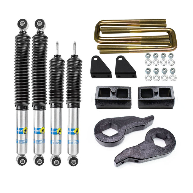 3"/2" Lift Leveling Kit For 2001-2010 Chevy Silverado GMC Sierra 3500HD Bilstein