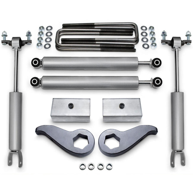 3"/1.5" Lift Kit For 2011-2019 Chevy Silverado GMC Sierra 3500HD w/ Shocks