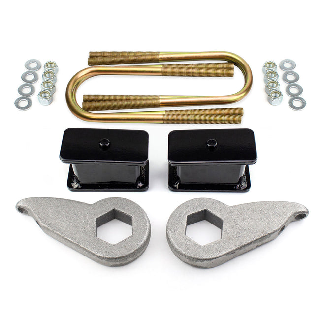 3" Full Lift Kit For 1997-2004 Ford F150 4X4 Torsion Keys w/ Blocks and U-bolts