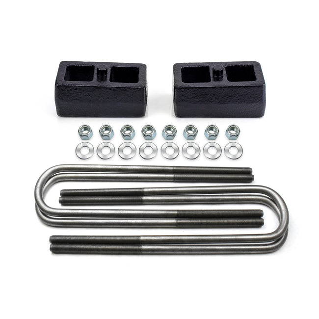 1.5" Rear Lift Kit For 2011-2018 Ford F250 Super Duty 4X4 Blocks w/ U-bolts