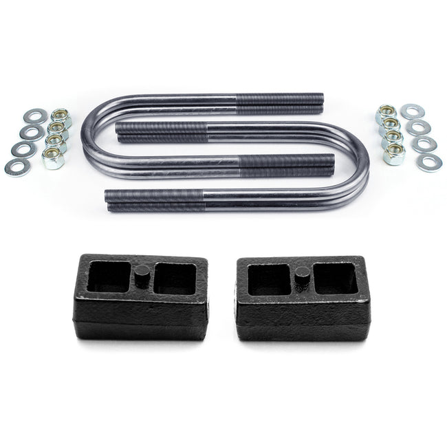 1" Rear Lift Kit For 2000-2005 Ford Excursion 4X4 Blocks w/ U-bolts