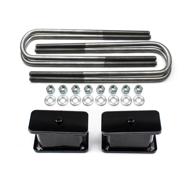 3" Rear Lift Kit For 2011-2018 Ford F350 4X4 4WD Blocks w/ U-bolts