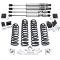 WULF 3"/2" Leveling Lift Kit w/ Fox Shocks For 2007-2018 Jeep JK Wrangler