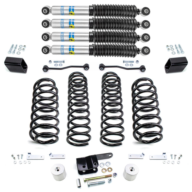 WULF 3" Lift Kit w/ Bilstein Shocks For 2018-2024 Jeep Wrangler JL