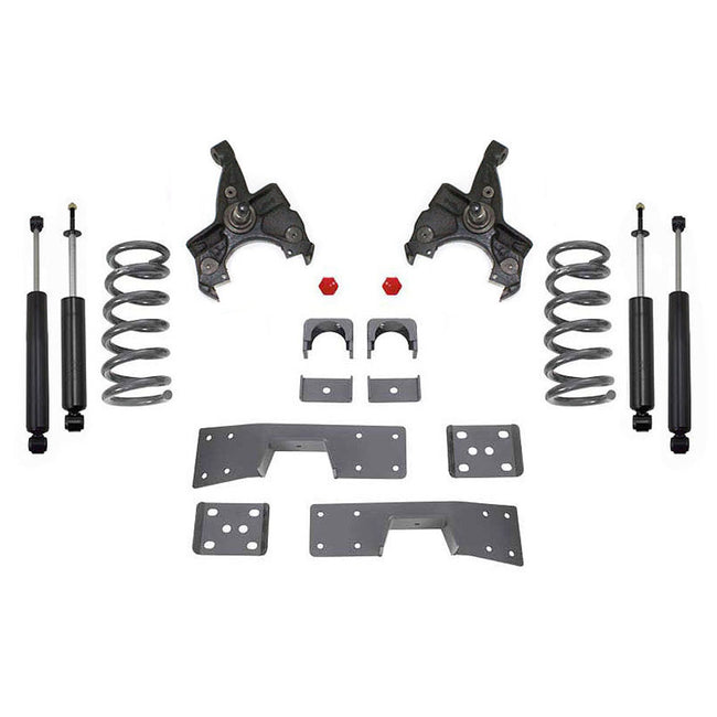 4"/6" Drop Lowering Kit For 1988-1991 Chevy Silverado GMC Sierra 1500 V8
