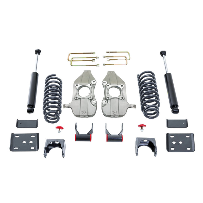 3" Front 5" Rear Drop Lowering Kit w/ Rear Shocks For 2015-2020 Ford F150 V8 2WD