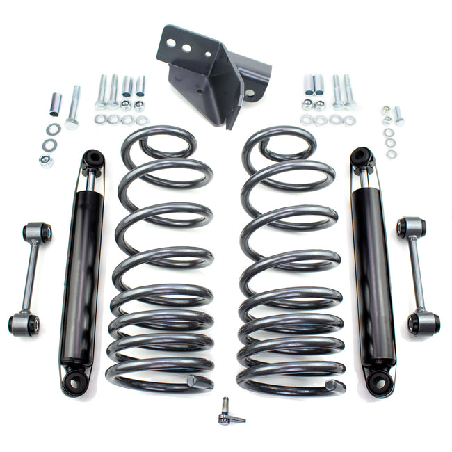 MaxTrac 4" Rear Drop Lowering Kit w/ Shocks For 2009-2018 Ram 1500 2WD 4X4