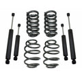 3" Front 4" Rear Lowering Leveling w/ Shocks Kit For 1965-1972 Chevy C10 V8 2WD