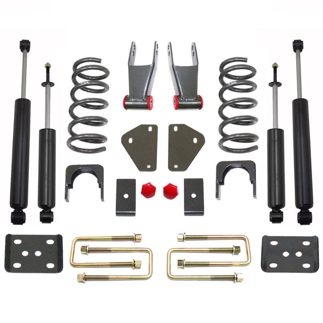 3" Front 5" Rear Leveling Drop Lowering Kit For 2002-2008 Dodge Ram 1500 V6 2WD
