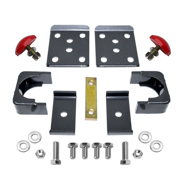 7" Rear Drop Axle Flip Lowering Kit For 2007-2013 Chevy Silverado GMC Sierra 2WD
