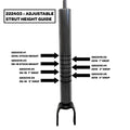 MaxTrac 2"/4" Leveling Lowering Kit For 2019-2024 RAM 1500 with Shocks