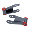 1" Rear Drop Lowering Shackle Kit For 1999-2007 Ford F250 F350 Super Duty