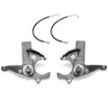 3" Full Lift Spindles w Shocks Kit For 1982-2004 Chevy S10 GMC S15 2WD