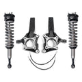 7" Front Lift Spindle Kit w/ Front Fox Coilovers For 2009-2013 Ford F150 2WD