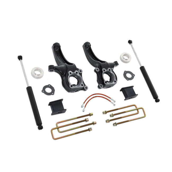 6.5" Front 3" Rear Lift Kit w Shocks For 2015-2022 Chevy Colorado GMC Canyon 2WD