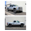 7" Front 5" Rear Leveling Lift Kit w Shocks For 2007-2013 Chevy Silverado 4X4