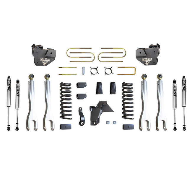 6" Lift Kit For 2019-2024 RAM 3500 4WD w/ 4-Links, Fox Shocks