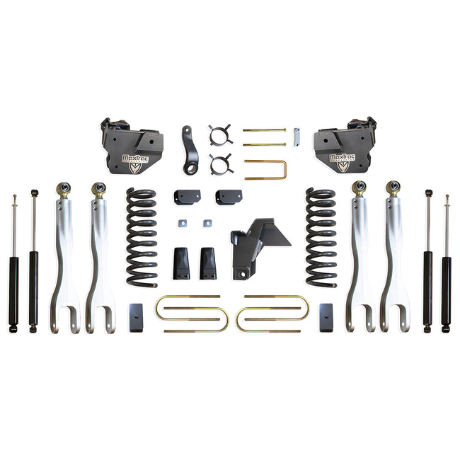 6" Lift Kit For 2019-2024 RAM 3500 4WD w/ 4-Links, Shocks
