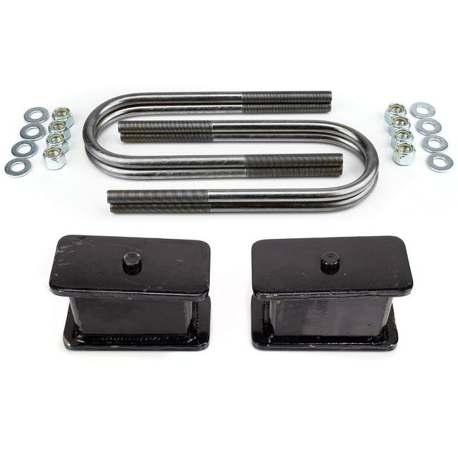 3" Rear Drop Block Lowering Kit with U-bolts RMA For 1982-2004 Chevy S10 2WD