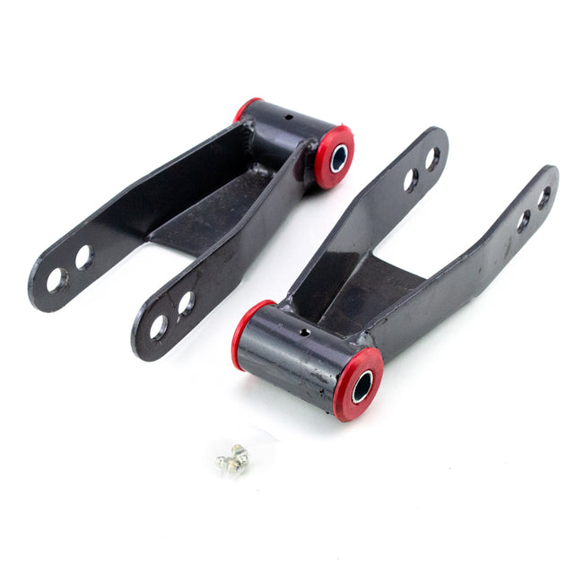 2" Rear Drop Kit Shackles RMA For 1988-2018 Chevy Silverado GMC Sierra 1500