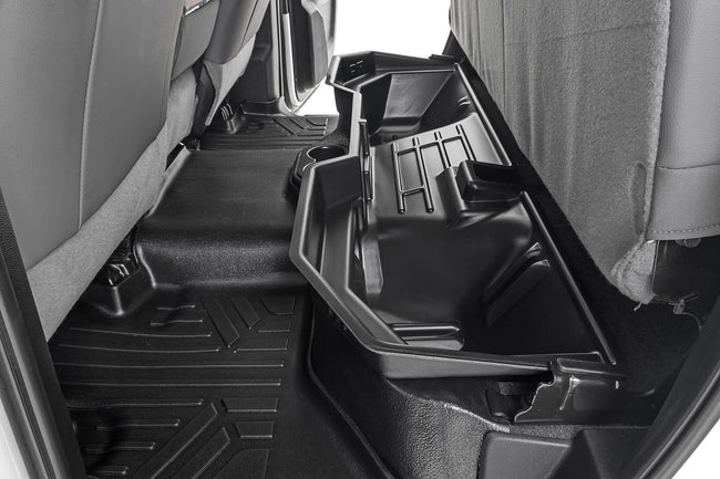 Under Seat Storage | Quad/Crew Cab | Ram 1500 (02-10)/1500 (11-18)/2500 (11-26) - The Suspension Specialists