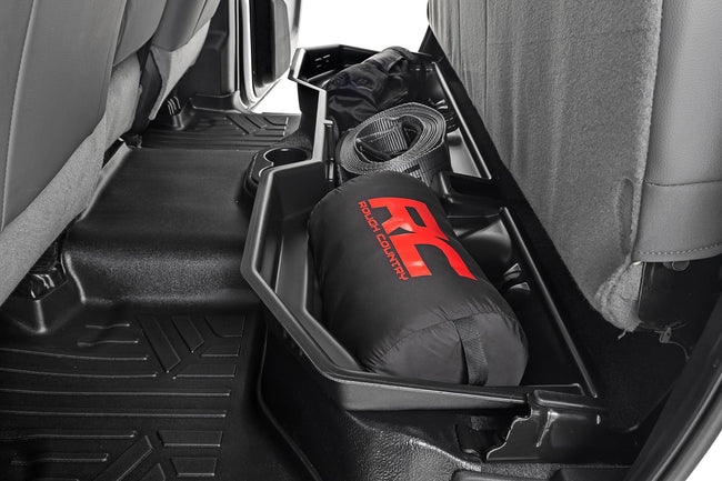 Under Seat Storage | Quad/Crew Cab | Ram 1500 (02-10)/1500 (11-18)/2500 (11-26) - The Suspension Specialists