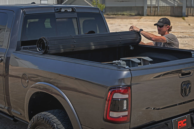 Hard Roll Up Bed Cover | 6'4" Bed | Ram 1500 (09-18)/2500 (09-26) - The Suspension Specialists