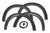 Rough Country Sport Fender Flares | PXR Brilliant Black | Ram 1500 2WD/4WD (2009-2018 & Classic)