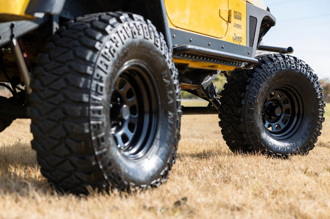 Steel Wheel | Black | 17x9 | 8x6.5 | 5.10 Bore | -12mm - The Suspension Specialists