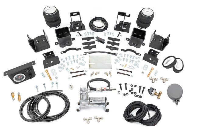 Air Spring Kit w/compressor | Ford F-250/F-350 Super Duty 4WD (2005-2016) - The Suspension Specialists