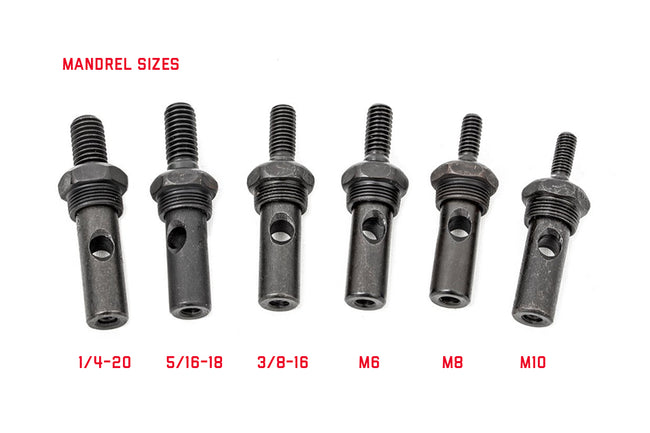 Nutsert Toolkit - 10 Piece System W/Quick Change Mandrel Set - The Suspension Specialists