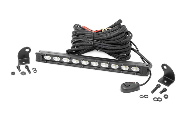 Rough Country 10 Inch Black Series LED Light Bar| Slim Line - The Suspension Specialists