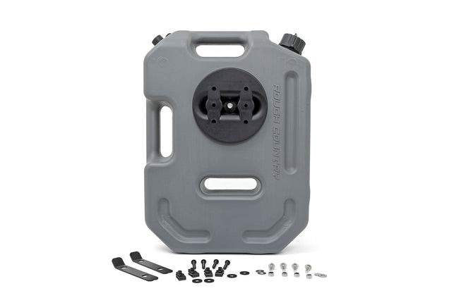 Rough Country 10L Fluid Container w/ Locker - Gray - The Suspension Specialists
