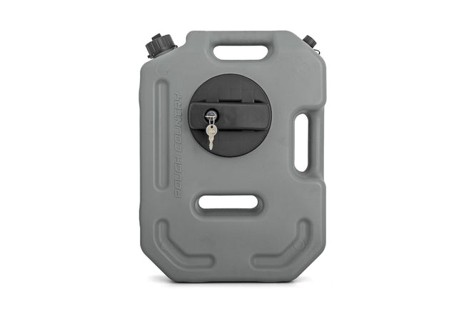 Rough Country 10L Fluid Container w/ Locker - Gray - The Suspension Specialists