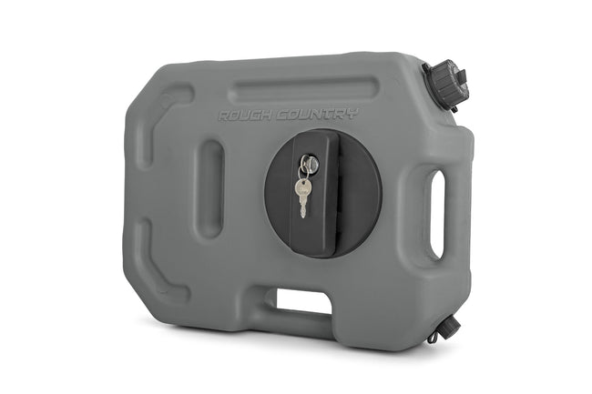 Rough Country 10L Fluid Container w/ Locker - Gray - The Suspension Specialists