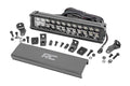 Rough Country 12 Inch Black Series LED Light Bar | Dual Row | White DRL - The Suspension Specialists