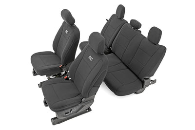 Seat Covers | FR Bucket and RR Bench | Ford F-150/Lightning/F-250/F-350 (15-25)