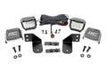 LED Light | RR Cage Mount | 2" Chrome Pair | Wide Angle | Polaris Ranger 1000/Ranger XP 900/1000 - The Suspension Specialists