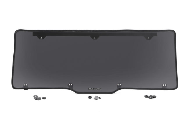 Tinted Rear Panel | Scratch Resistant | Polaris Ranger XP 1000 - The Suspension Specialists