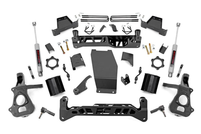 7 Inch Lift Kit | Cast Steel | Chevy/GMC 1500 4WD (14-18 & Classic)