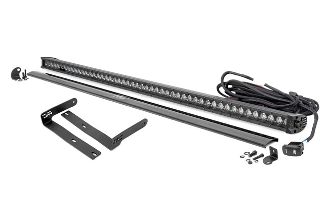 LED BlackSingle Row DRL Light Bar Kit | 50 Inch | Kubota RTV-X1120 - The Suspension Specialists
