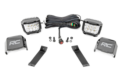 LED Light Kit | Ditch Mount |  3" OSRAM | Wide | Jeep Cherokee KL (14-21)