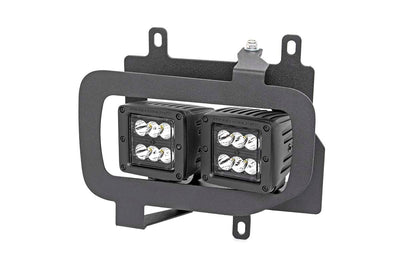LED Light Kit | Fog Mount | Dual 2" Black Pairs | Flood | Ford F-150 (15-17) - The Suspension Specialists
