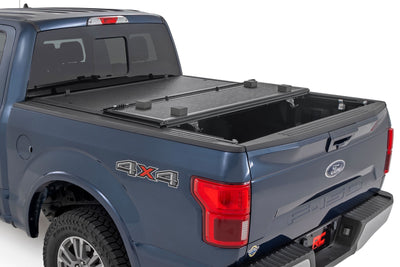 Hard Low Profile Bed Cover | 5'7" Bed | Ford F-150 (15-20)/Raptor (17-20) - The Suspension Specialists