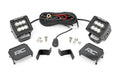 LED Light Kit | Ditch Mount | 2" Black Pair | Flood | Ford F-150 (15-25)/F-150 Lightning (22-25) - The Suspension Specialists