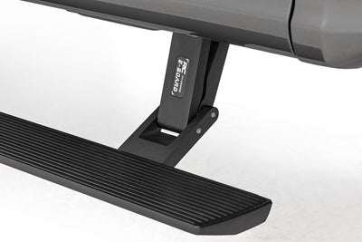 Power Running Boards | Dual Electric Motor | Crew Cab | Ford F-150/Lightning/F-250/F-350/Raptor (15-26) - The Suspension Specialists