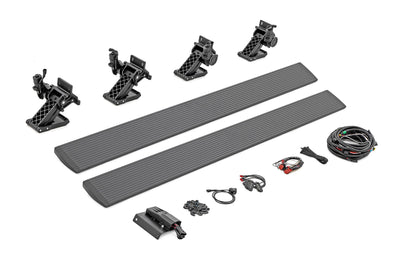 Power Running Boards | Dual Electric Motor | Crew Cab | Ford F-150/Lightning/F-250/F-350/Raptor (15-26) - The Suspension Specialists