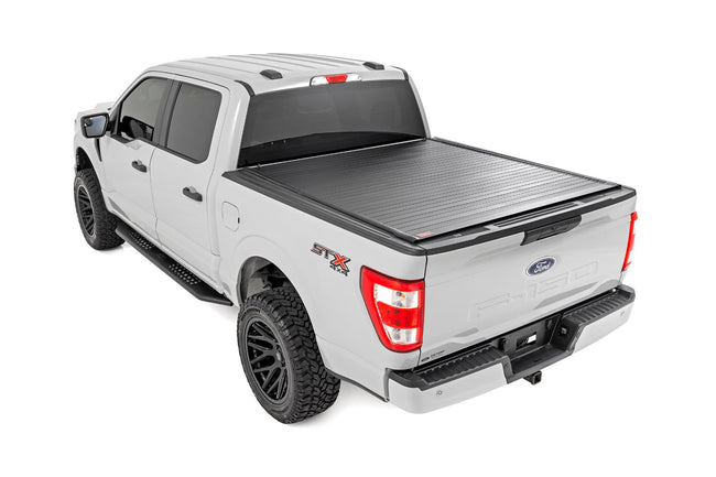 Hard Roll Up Bed Cover | 5'7" Bed | Ford F-150 (15-25)/F-150 Lightning (22-25) - The Suspension Specialists