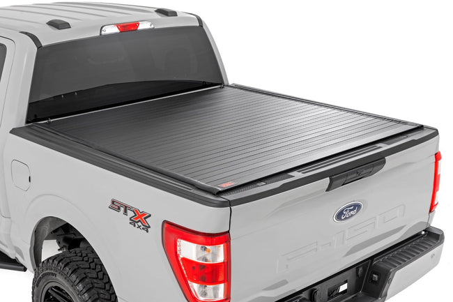 Hard Roll Up Bed Cover | 5'7" Bed | Ford F-150 (15-25)/F-150 Lightning (22-25) - The Suspension Specialists